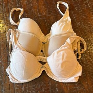3542 Thirdlove Bras Lot Of 3 Size 34B 1/2 Nude